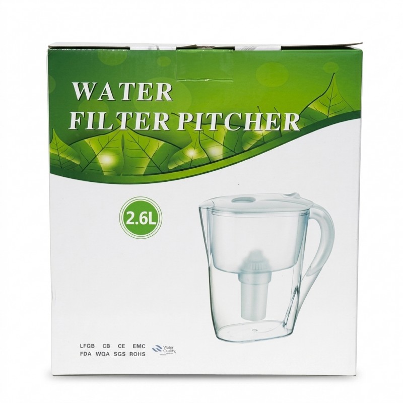 Cana filtranta de apa cu cartus si indicator filtru 2.6 litri Adison